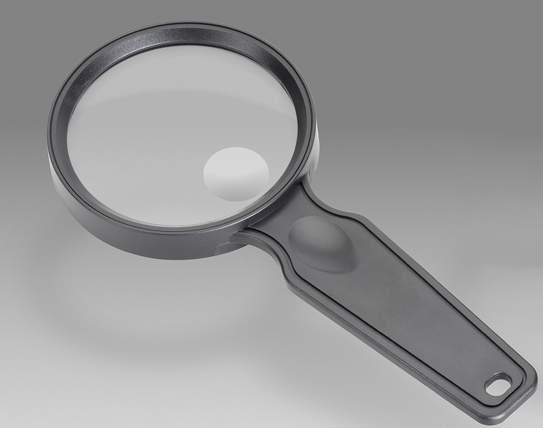 D 185C - LCH 8150A - Magnifier economic with flat handle